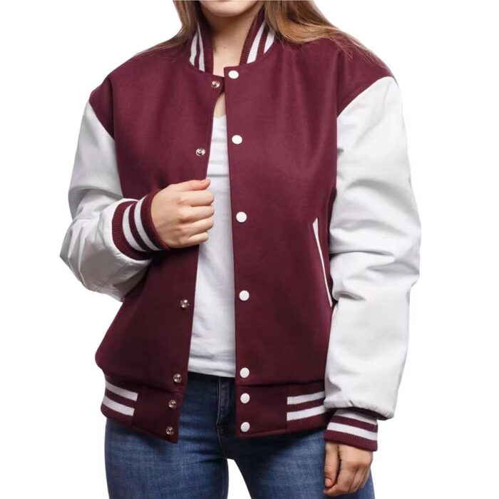 Hot Selling Casual Streetwear Varsity Jacket, Custom Style - Image 3