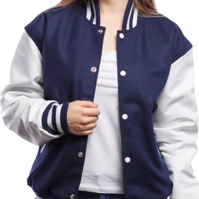 Hot Selling Casual Streetwear Varsity Jacket, Custom Style - Image 4