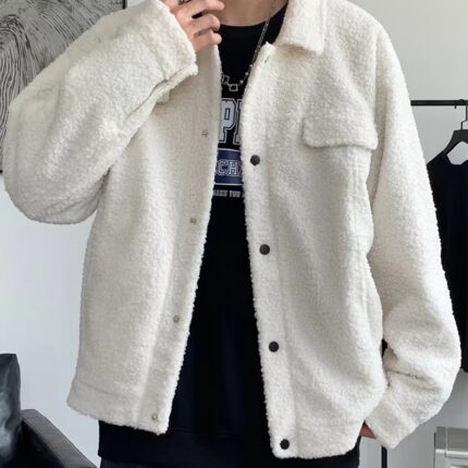 Custom New Design Wool Jacket, Warm Casual Coat