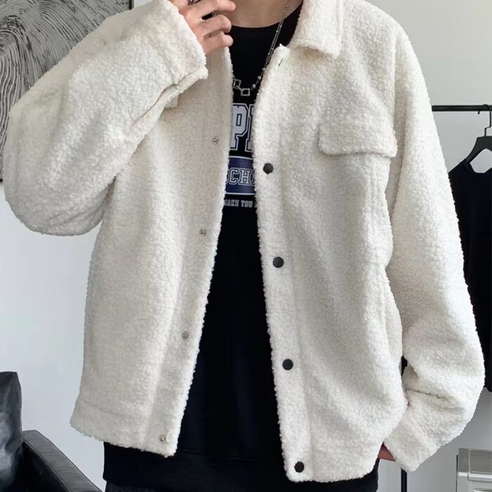 Custom New Design Wool Jacket, Warm Casual Coat Custom New Design Wool Jacket, Warm Casual Coat