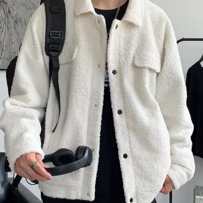 Custom New Design Wool Jacket, Warm Casual Coat - Image 3