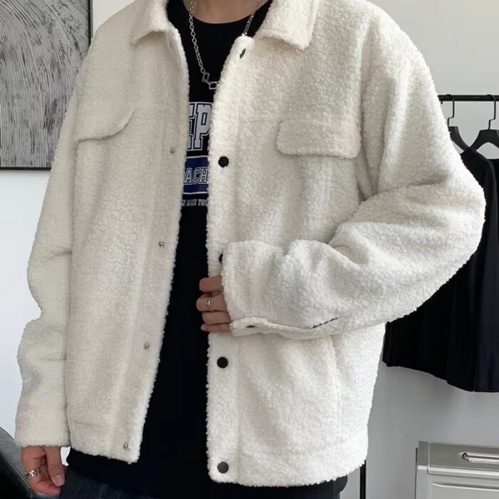 Custom New Design Wool Jacket, Warm Casual Coat - Image 4