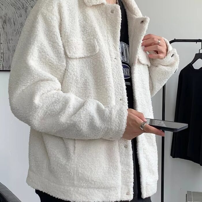 Custom New Design Wool Jacket, Warm Casual Coat - Image 5