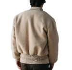 100% Wool Men’s Letterman Style Jacket, Custom Design - Image 2