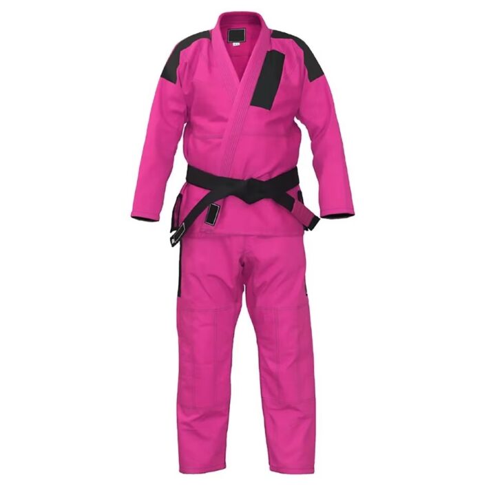 Black Taekwondo Uniform, Stylish & Durable TKD Training Suit - Image 4