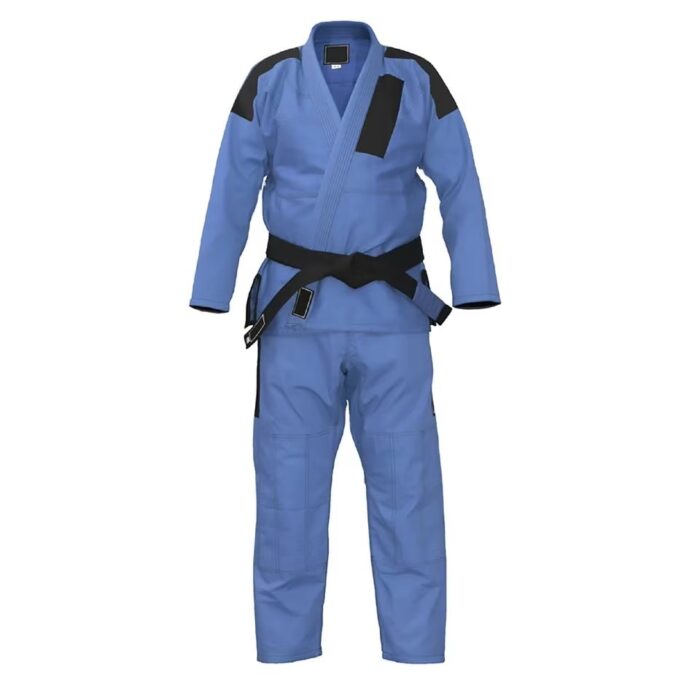 Black Taekwondo Uniform, Stylish & Durable TKD Training Suit - Image 5
