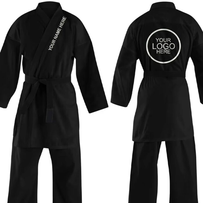 imported-image-69b10cae2739e.jpeg Taekwondo Practice Uniform, Lightweight TKD Suit for Training