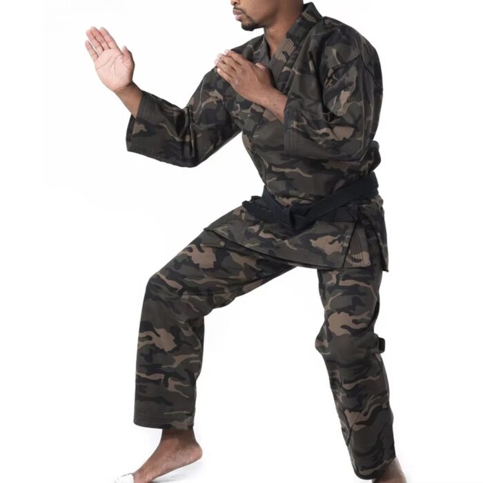 Taekwondo Uniform MMA Martial Arts Karate Judo Kickboxing Uniform - Image 3