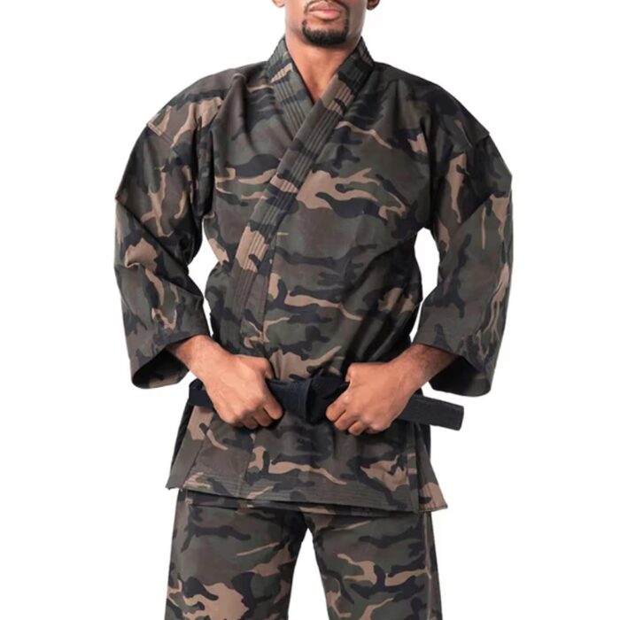 Taekwondo Uniform MMA Martial Arts Karate Judo Kickboxing Uniform - Image 5