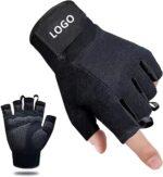 Anti-Slip Fitness Gym Gloves, Breathable Weightlifting Gloves