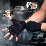 Anti-Slip Fitness Gym Gloves, Breathable Weightlifting Gloves - Image 2