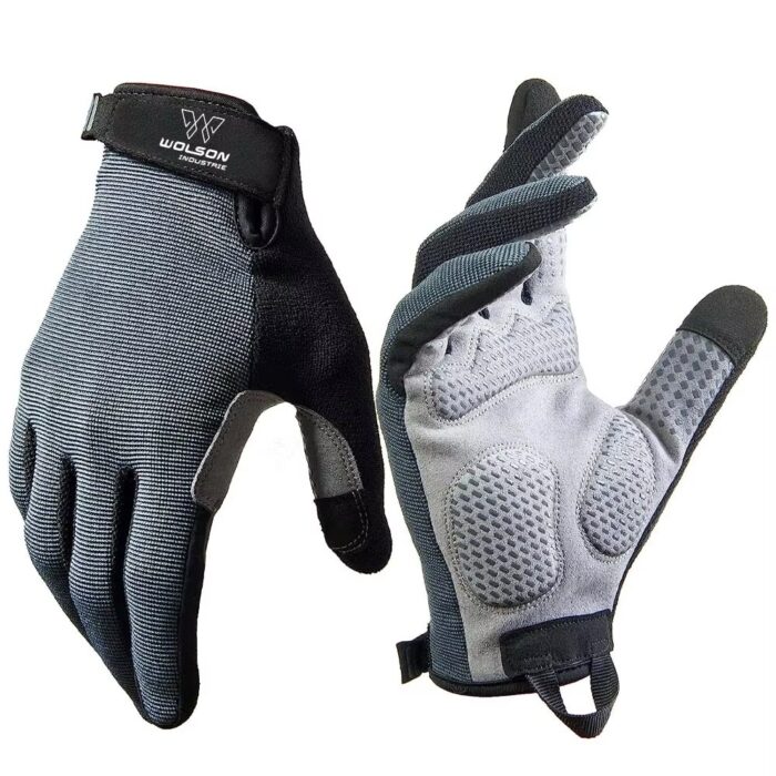 Full Finger Gym Gloves, Durable Bodybuilding & Weightlifting Full Finger Gym Gloves, Durable Bodybuilding & Weightlifting
