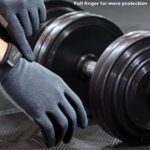 Full Finger Gym Gloves, Durable Bodybuilding & Weightlifting - Image 2