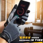 Full Finger Gym Gloves, Durable Bodybuilding & Weightlifting - Image 4