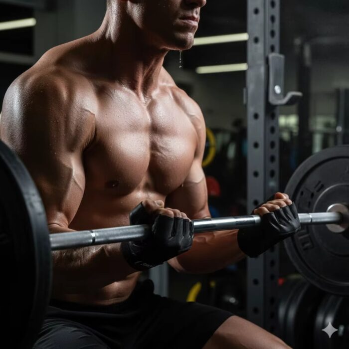 Professional Weightlifting Gym Gloves Fitness Training Gloves - Image 3