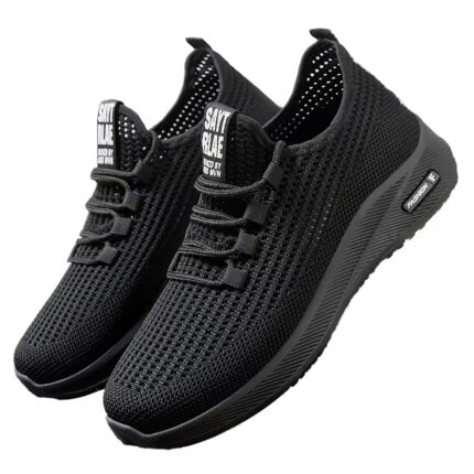 Men's Athletic Sneakers Rubber Sole Running Gym Shoes