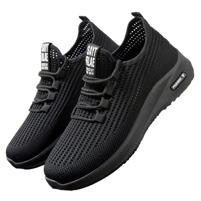 Men's Athletic Sneakers Rubber Sole Running Gym Shoes