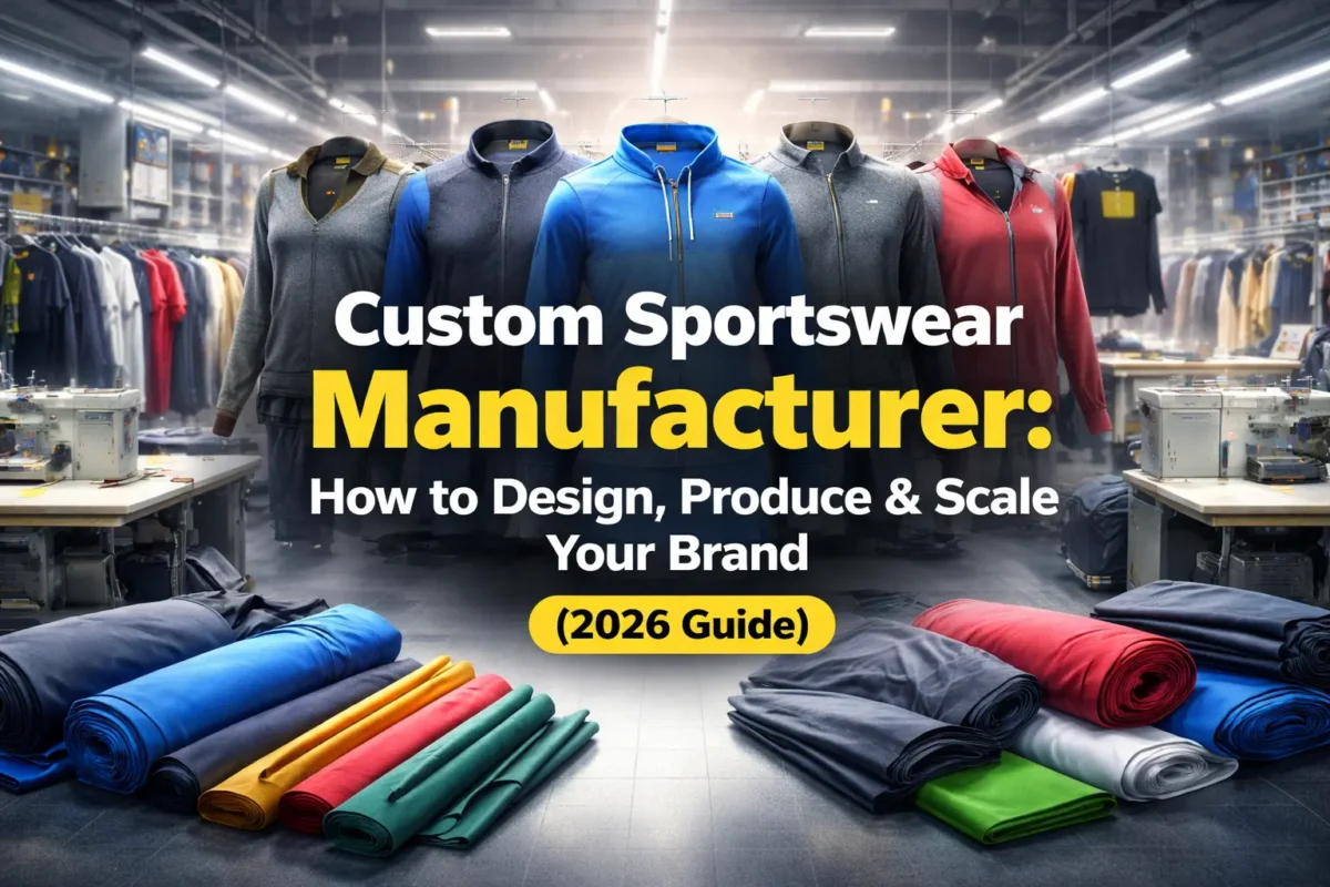 Custom sportswear production guide