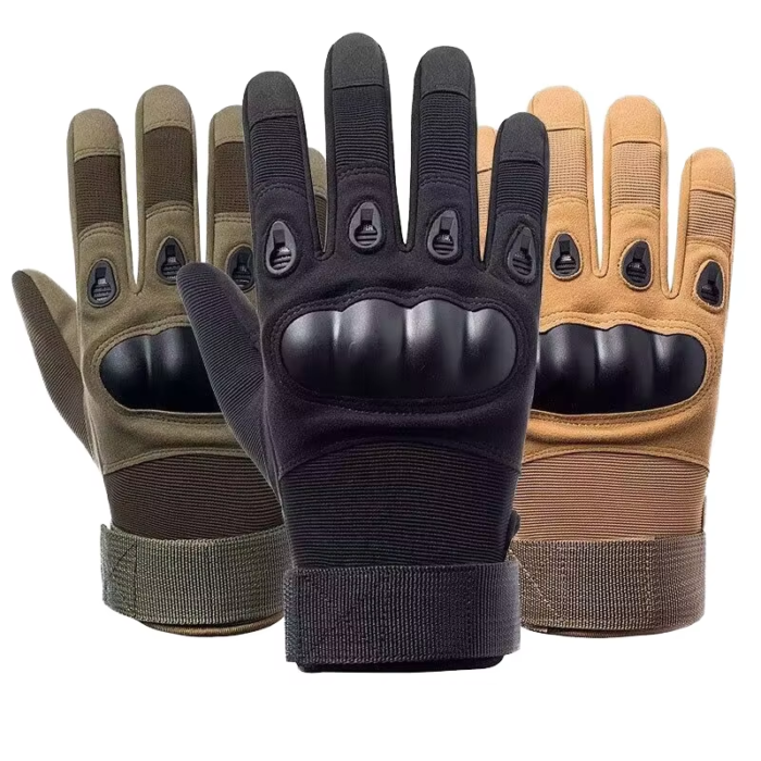 Full Touch Screen Rubber Hard Knuckle Tactical Gloves in Pakistan for Motorcycle Cycling Hiking Full Touch Screen Rubber Hard Knuckle Tactical Gloves in Pakistan for Motorcycle Cycling Hiking - Image 1
