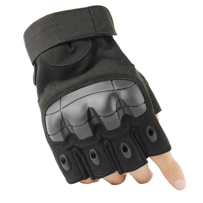 Tactical Fingerless Gloves for Motorbike Motorcycle Cycling Climbing Hiking Hunting Gloves - Image 3