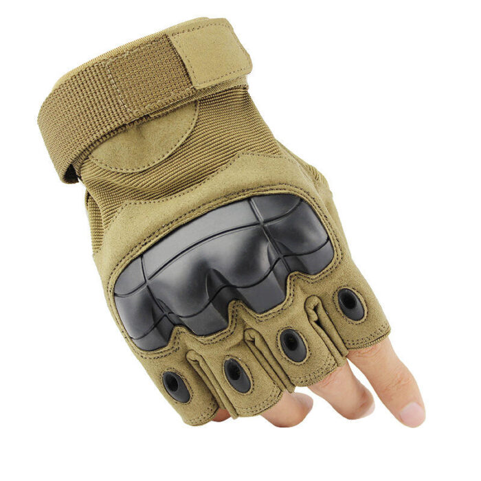 Tactical Fingerless Gloves for Motorbike Motorcycle Cycling Climbing Hiking Hunting Gloves - Image 2